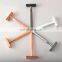 Classic Old Style Hair Removal Daily Use Black Metal Safety Best Double Edge Shaving Razor
