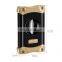 Mini black luxury double blade cigar cutter