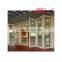 PVC modern white frame folding door aluminum alloy glass folding door sliding door