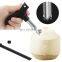 2022 New Useful Durable Stainless Steel Coconut Opener Opening Driller Cut Knife Hole +Cleaning Stick Kitchen Accessories