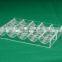 Top Ranking Transparent Rack Custom Professional Acrylic Poker Tray Casino Chip Case Acrylic