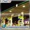 Stable space frame steel structure for gas station canopy