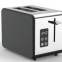 2-slice Stainless steeltoaster with touch screen