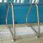 Swimming Pool 304/316 Stainless Steel Material Factory 1.0/1.2mm thicknees Overflow Swimming Pool Ladder