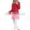 Fashion high quality Islamic girl's top casual chiffon shirt long sleeve blouses tops plus size B047