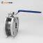 [RUOTENG]  Stainless Steel Wafer Ball Valve with Lever Operator