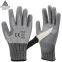 Kevlar Cooking Gloves ANSI A5 13G HPPE Liner PU Coated Kevlar Cut Less Gloves