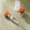One-piece Combination Flower Makeup Brushes 3/4 in 1 Makeup Brush Tube Empty Design Portable Mini Makeup Brush Sets