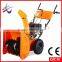 Single-handed Gasoline Track 13HP Snow Blower Rubber Track Jinhua Wuyi
