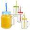 16 ounce color glass canning mason jar