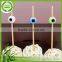 Environment friendly competitive updated bamboo bead cocktail picks