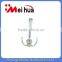 Fashion Style Chrome Finish Robe Hook Clothes Hanger Wall Mounted Bathroom Towel Hat Coat