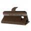 luxury stand holder 6 inch matte back cover pu leather case for opp neo 5/J5