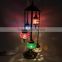 High Quality Stained Glass &Plating Iron Kitchen Bar Light Restaurant Home Decoration Multicolor Classic Floor Lamp RT-FC5M01