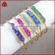 New collection assorted colors druzy stone bracelet jewelry accessories boutique