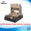 2016 new hot LY 918 auto apple mobile frame laminating machine hot bar station with built-in air compressor