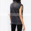 denim washed women casual waistcoat out wear OEM service