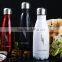 500ml 750ML double wall Stainless Steel thermos flask vacuum water bottles,insulated stainless steel water bottle