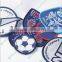Customize embroidered football patch of embroidered sports patch