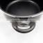 forged aluminum imitation nonstick coating pressed aluminum casserole hot pot cheap price