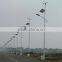 Professional outdoor led vertical turbine wind solar hybrid street light