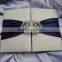 Ivory gatefold Invitation box.