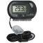 Aquarium Reptile Tank Diving Kennel Sucker Digital Water Temperature Thermometer ST-3