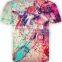 Sublimation t shirt, All over sublimation printed t shirt, custom printed t shirt, 3d sublimation t shirt