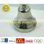 souvenir christmas metal dinner bell/table bell