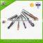 Best price coating HRC50, 60 tungsten carbide ball nose end mill for cutting tools