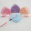 Wholesale Heart Shape Silicone Makeup brushes Cleansing tool, Pink heart shape Silicone cleaner