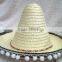 Children mexican straw sombrero hat for kids