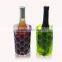 2016 New Clear PVC Marterial and Gel Wine Cooling Use PVC Handy Cooler Wrap