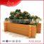 China Park Flower Box Wood Planter Boxes