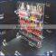 Nail polish display racks acrylic nail polish display wall mounted nail polish display rack