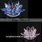 wedding gift colorful 3d beautiful crystal lotus