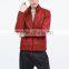 Men's Leather Jackets Red pu leather jacket