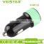 veister single usb port car charger colorful 5v 2.4a universal car charger