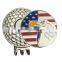 golf new products golf souvenir blank magnetic hat clips ball markers