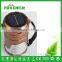 Emergency solar power rechargeable led flashlight for Camping Hiking
