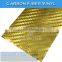 Removable Glue Carbon Fiber Sticker Paper Chrome Vinyl Car Wrap