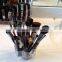 White transparent cosmetic makeup brush holder acrylic