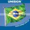 Unisign High Quality Control Car Window Mounted Polyester Flag Fabric