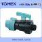 China supplier elbows pp compression pipe fitting in black color