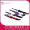 Conical ceramic hair curling tongs