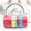 High Security Colorful 4 digits GYM closet door lock