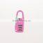 Yiwu Manufacturer many kinds padlock travel bag lock children gift lock with 3 code                        
                                                Quality Choice