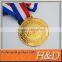 custom gold silver copper medal metal medals for souvenior