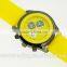 men luminous function japan movement multi silicone watch