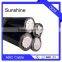 NFC 33-209 Standard Al Conductor XLPE/PE installation Overhead ABC Cables Messenger 54.6 mm2